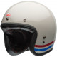 Bell Motorcycle Helmet Custom 500 - Stripes Pearl