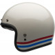 Bell Motorcycle Helmet Custom 500 - Stripes Pearl