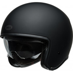 Motorrad-Jethelm BELL TX501 Schwarz matt