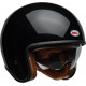 Casque Jet Moto BELL TX501 - Brillant Noir