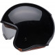 Casque Jet Moto BELL TX501 - Brillant Noir