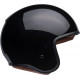 Casque Jet Moto BELL TX501 - Brillant Noir