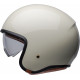 Casque Jet Moto BELL TX501 - Brillant Vintage Blanc