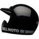 BELL Moto-3 Classic Motorcycle Helmet - Gloss black