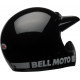 BELL Moto-3 Classic Motorcycle Helmet - Gloss black