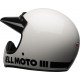 BELL Moto-3 Classic Motorcycle Helmet - Gloss White