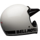 BELL Moto-3 Classic Motorcycle Helmet - Gloss White