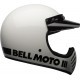 BELL Moto-3 Classic Motorcycle Helmet - Gloss White