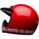 BELL Moto-3 Classic Motorcycle Helmet - Gloss White