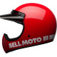 BELL Moto-3 Classic Motorcycle Helmet - Gloss White