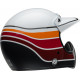 BELL Moto-3 RSD Motorcycle Helmet - Saddleback Satin/Gloss White/Black