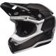 Casque Moto BELL Moto-10 Spherical Brillant Noir blanc