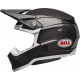 Casque Moto BELL Moto-10 Spherical Brillant Noir blanc