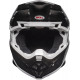 Casque Moto BELL Moto-10 Spherical Brillant Noir blanc