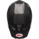 Casque Moto BELL Moto-10 Spherical Brillant Noir blanc