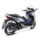 Auspuff Leovince - Honda Forza 125 Nero Inox black ​/ Full System/ 2017-20