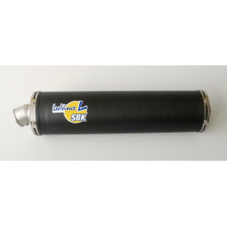 Exhaust LEO VINCE / Honda CBR 600 F OVALE Carbon ​/ Slip​-​on/ 1991-98