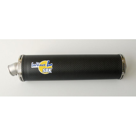 Exhaust LEO VINCE / Honda CBR 600 F OVALE Carbon ​/ Slip​-​on/ 1991-98