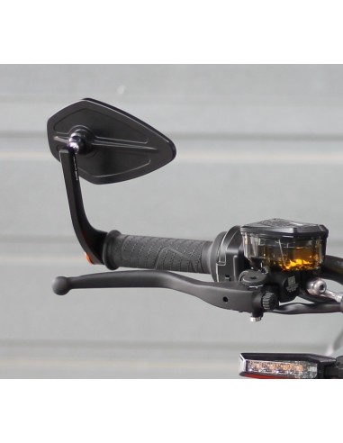 MG-Biketec Handlebar end mirrors type 4 for Triumph