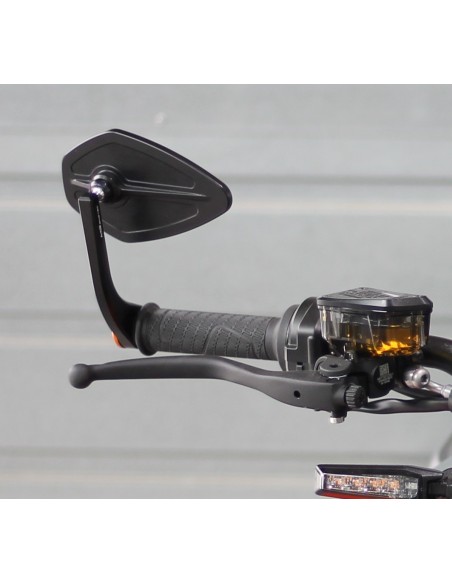 MG-Biketec Handlebar end mirrors type 4 for Triumph