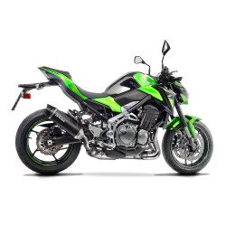 Echappement LeoVince LV NERO Inox Black - Kawasaki Z900 A2/35,70KW 2018-23// 92KW 2017-19