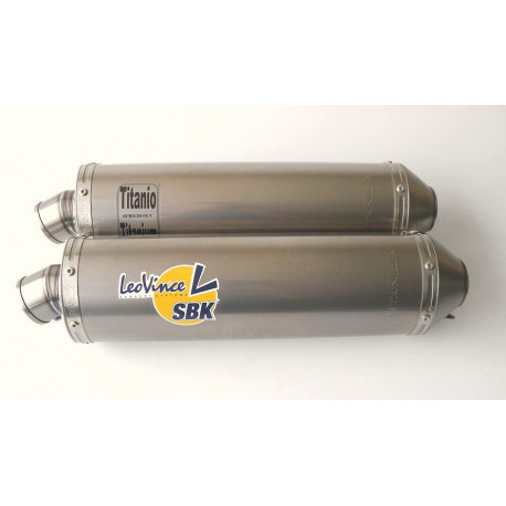 Exhaust Leovince SBK factory Titane - Kawasaki ZX​-​10R Ninja/ 2006-7