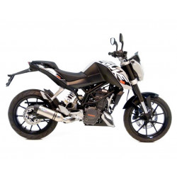 Auspuff Leovince LV ONE Inox - KTM Duke 125​, 2011-16 /​200, 2012-14