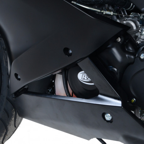 Protection moteur côté gauche R&G Racing - Yamaha MT-125 2014/+ // YZF-R125 2014-22