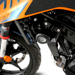 R&G Racing Crash Protectors Aero - KTM 125/390 Duke 2024/+ // Husqvarna Vitpilen 401 2024/+