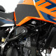 R&G Racing Crash Protectors Aero - KTM 125/390 Duke 2024/+ // Husqvarna Vitpilen 401 2024/+