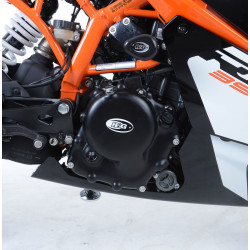 Protection moteur côté droit R&G Racing - KTM RC390 2017/+ // KTM 390 duke 2013-23 // Husqvarna Vitpilen/Svartpilen 401 2018-19