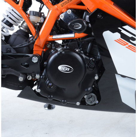 Protection moteur côté droit R&G Racing - KTM RC390 2017/+ // KTM 390 duke 2013-23 // Husqvarna Vitpilen/Svartpilen 401 2018-19