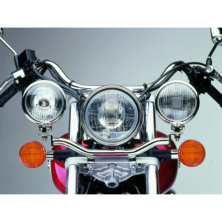 Support de lampe pour phares supplémentaires Fehling - Honda VT 125 Shadow 1999-07