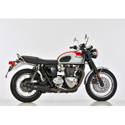 Auspuff Shark Retro Classic - Triumph Bonneville T100 2016-20 // Bonneville T120 2016-20