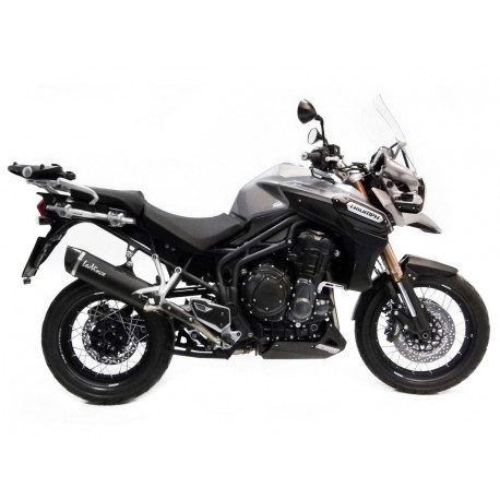 Auspuff Leovince LV NERO - Triumph Tiger Explorer 1200/ 2012-15