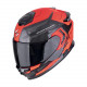 Motorradhelm Scorpion EXO-GT SP AIR FLEX Schwarz-Neonrot