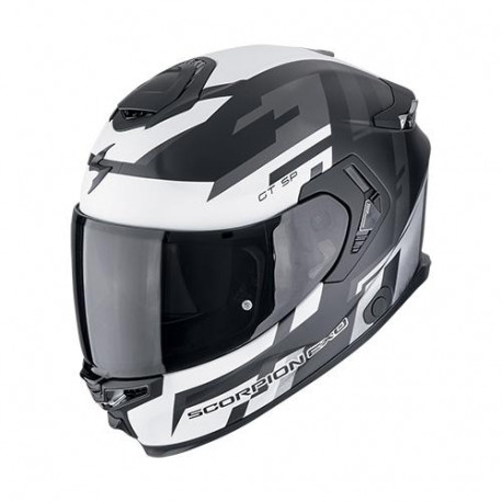 Scorpion EXO-GT SP AIR TORNADO Motorcycle Helmet Matt black-silver