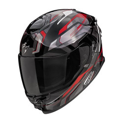 Scorpion EXO-GT SP AIR AUGUSTA Motorcycle Helmet Black-gray-red