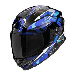 Scorpion EXO-GT SP AIR AUGUSTA Motorcycle Helmet Black-gray-blue