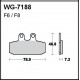 Disc brake pads WRP WG-7188