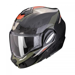 Casque Moto Scorpion EXO-TECH EVO CARBONE ROVER Air Noir-Vert