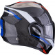 Casque Moto Scorpion EXO-TECH EVO CARBONE ROVER Air Noir-Rouge-Bleu