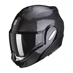 Scorpion EXO-TECH EVO CARBON SOLID Motorcycle Helmet Black