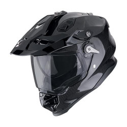 Motorradhelm Scorpion ADF-9000 AIR CARBON Schwarz