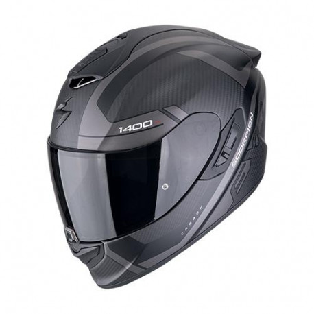 Casque Moto Scorpion EXO-1400 EVO II CARBON AIR ENKO Noir mat-Argent