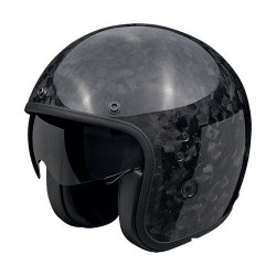 Scorpion BELFAST EVO CARBON ONYX Motorcycle Helmet Black