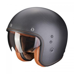 Scorpion BELFAST EVO CARBON SOLID Motorcycle Helmet Matt Black