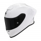 Scorpion EXO-R1 FIM1 Air Motorcycle Helmet Black-Gold Pearl White