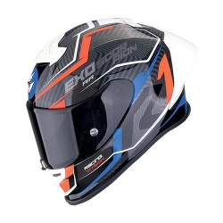 Casque Moto Scorpion EXO-R1 EVO II AIR COUP Noir-Rouge-Bleu