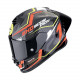 Scorpion EXO-R1 EVO II AIR COUP Motorcycle Helmet Black-Red-Neon Yellow